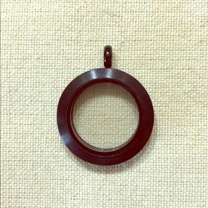 Black medium size Locket